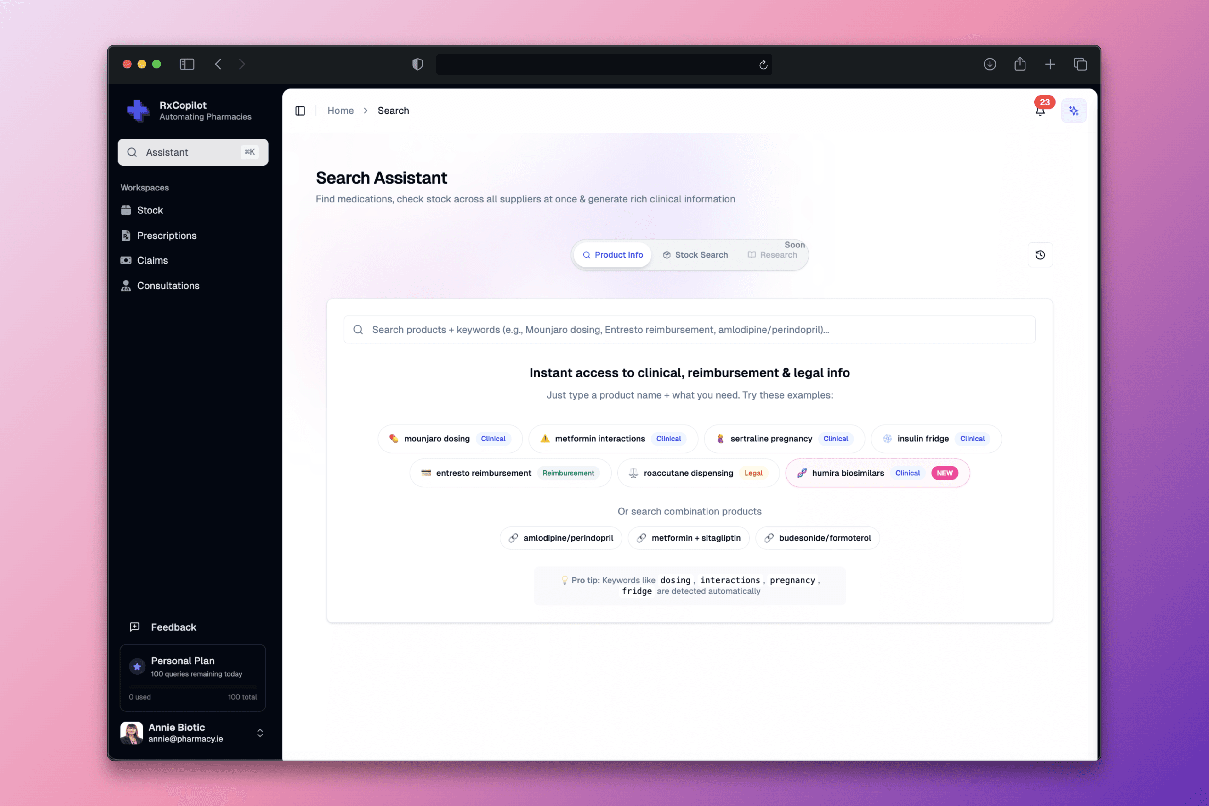 RxCopilot - The AI-Powered Platform for Pharmacists